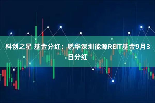 科创之星 基金分红：鹏华深圳能源REIT基金9月3日分红